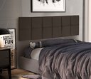 Ver imagem 2 de Cabeceira Painel Nina Queen 160cm X 50cm Suede Cinza Mz Decor