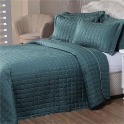 Kit Cobre Leito Premium 200 Fios Dupla Face Casal, Queen, King e Solteiro:king Size/verde - 1