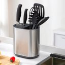 Ver imagem 4 de Porta Facas e Utensílios Inox em Aço Escovado Mimo