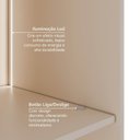 Ver imagem 3 de Nicho Planejado com LED 35cm Samambaia CabeCasa MadeiraOriginals Off White