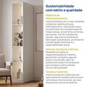 Ver imagem 5 de Nicho Planejado com LED 35cm Samambaia CabeCasa MadeiraOriginals Off White