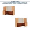 Ver imagem 7 de Armário Aéreo Canto Reto 1 Porta com Nicho Aroeira CabeCasa MadeiraOriginals