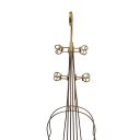 Ver imagem 4 de Escultura Metal Violino Dourado Pedestal Preto 67,5cm