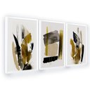 Ver imagem 1 de Quadro de Parede Moderno Tons de Dourado Moldura 40 X 60