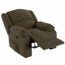 Ver imagem 7 de Poltrona do Papai Reclinável Sala de Cinema Madrid Manual Veludo Capuccino G23 Gran Belo