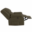 Ver imagem 6 de Poltrona do Papai Reclinável Sala de Cinema Madrid Manual Veludo Capuccino G23 Gran Belo