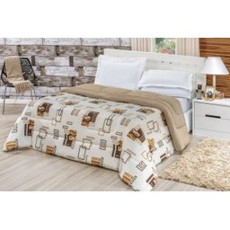 Coberdrom Casal Super King Luxo Malha Fio 30/1 100%Algodao - 2