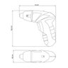 Parafusadeira 1/4 21 Peças Tramontina para Uso Doméstico a Bateria Ni-cd 4,8 V Tramontina - 3