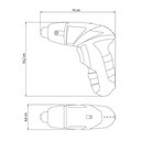 Ver imagem 3 de Parafusadeira 1/4 21 Peças Tramontina para Uso Doméstico a Bateria Ni-cd 4,8 V Tramontina