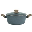 Ver imagem 7 de Jogo de Panelas Osfê Antiaderente Ceramic 6 Peças Smart Cinza