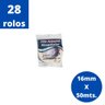 Fita Adesiva Crepe Curativo Hospitalar 16MmX50M Branca 28Un - 4