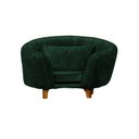 Ver imagem 1 de Poltrona Cama Caminha Pet Baby Laddi Veludo Verde Dvinn
