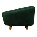 Ver imagem 4 de Poltrona Cama Caminha Pet Baby Laddi Veludo Verde Dvinn