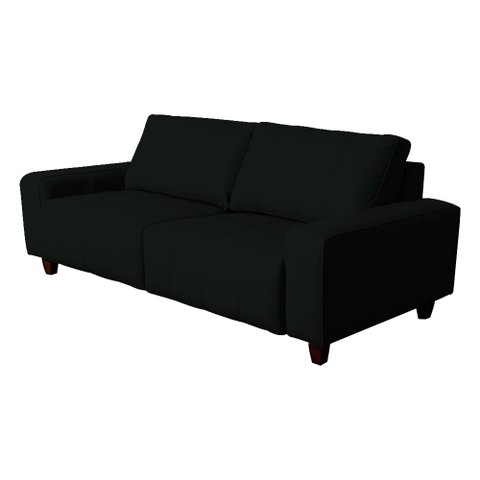 Sofá Decorativo Sala de Estar Asgand 2 Lugares 160cm Couro Verde - Mozzelar