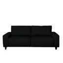 Ver imagem 5 de Sofá Decorativo Sala de Estar Asgand 2 Lugares 160cm Couro Verde - Mozzelar