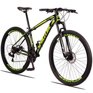 Bicicleta 29 Spaceline Vega 21v Preto+amarelo