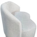 Ver imagem 6 de Namoradeira Decorativa Beatriz Orgânica Linho Bege