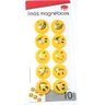 Ima/Prendedor Magnetico Multiuso Emoticons Kit C/10 Pcs Top Rio Ref:TRC7794 - 1