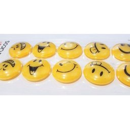 Ima/Prendedor Magnetico Multiuso Emoticons Kit C/10 Pcs Top Rio Ref:TRC7794 - 4
