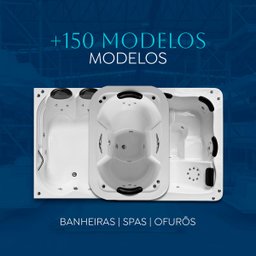 Spa Quadrado Malaga Padrão com Hidro em Acrílico - 127v - 6