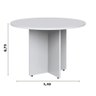 Mesa de Reunião Redonda Pé Painel - Euro Itália 710330 - 2