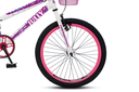 Ver imagem 2 de Bicicleta Jully Aro 20 Aero 36 Raias, Freios V-brake Dianteiro e Traseiro, Suporte de Guidão Down Hi