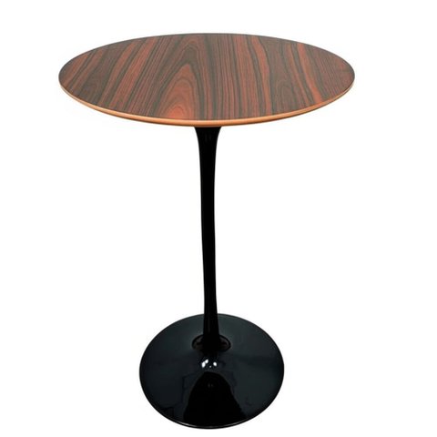 Mesa Saarinen Bistrô Pau Ferro 70cm - Base Preta