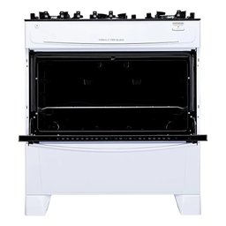 Fogão 5 Bocas Atlas Mônaco Plus Branco com Mesa de Vidro Top Glass - Bivolt - 2