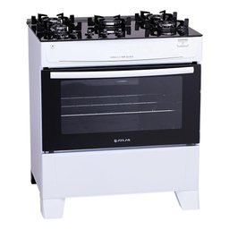 Fogão 5 Bocas Atlas Mônaco Plus Branco com Mesa de Vidro Top Glass - Bivolt - 3