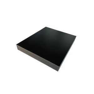 Tampa para Cooktop 2 Bocas 4 Lados Fechado Mdf Preto 32x51