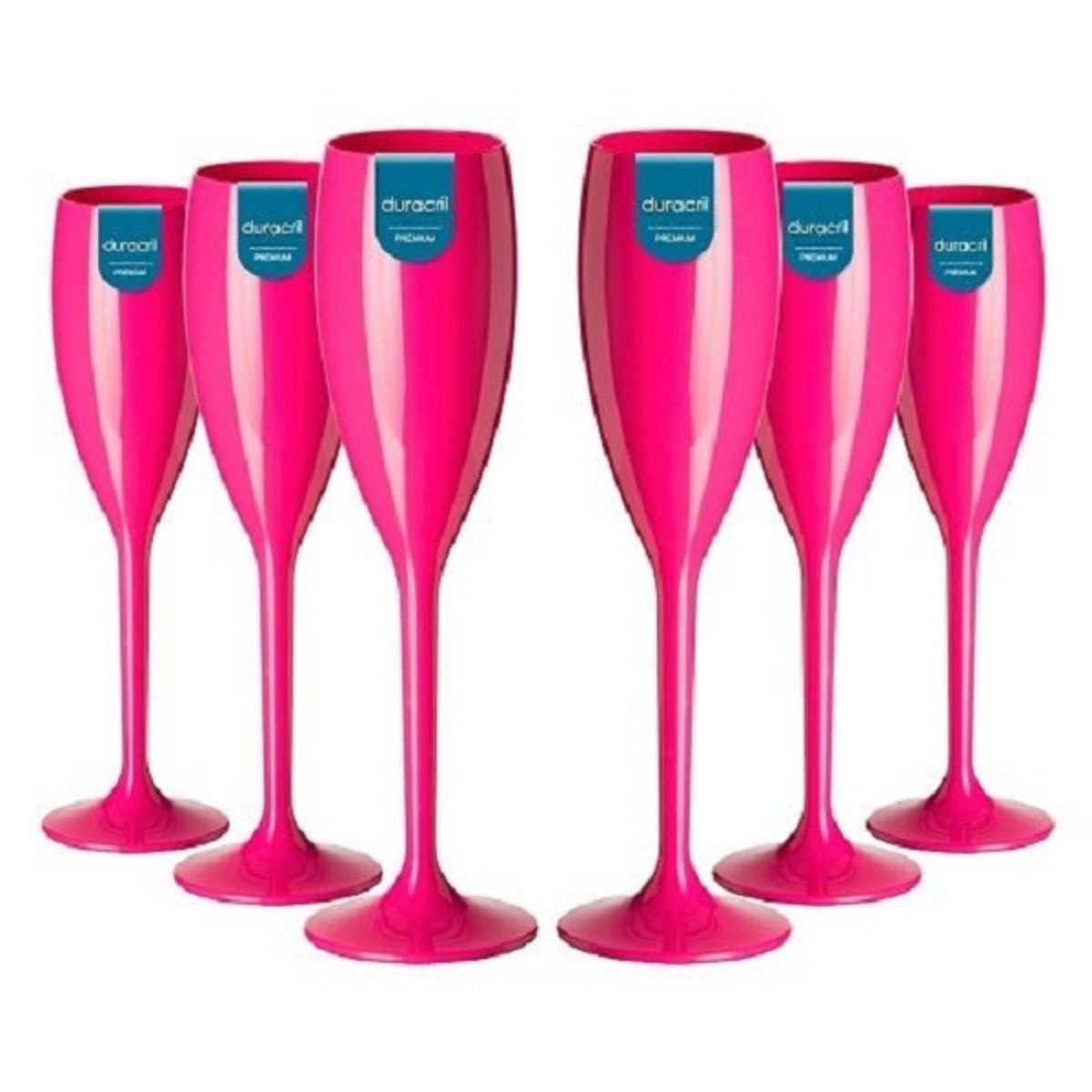 48 Taças Champanhe 160 ml - Champ Pink - 1
