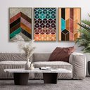 Ver mais imagens de Quadros Decorativos Cor Marrom Moldura Caqui