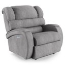 Ver imagem 1 de Poltrona do Papai Reclinável Napoli Elétrica Botão Led Massagem Linho Cinza Fh1