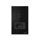 Ver imagem 1 de Tomada Simples 10a Smart Wi-fi Ets 2001 Preto 4850067