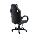 Ver imagem 5 de Cadeira Gamer Reclinável Giratória Quest Fratini Poliuretano (pu) Preto e Cinza Base Rodízio