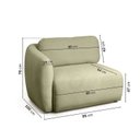 Ver imagem 5 de Sofá Modular 3 Lugares Orla CabeCasa MadeiraOriginals