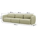 Ver imagem 4 de Sofá Modular 3 Lugares Orla CabeCasa MadeiraOriginals