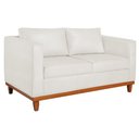 Ver imagem 7 de Kit Sofa 2 Lugares e 2 Poltronas Europa Bouclé Branco - Amarena Móveis