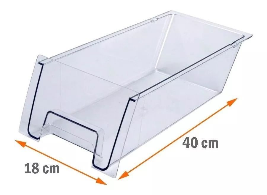 Gaveta da Tampa de Legumes para Geladeira Brastemp - W10347199 Brastemp / Consul - 6