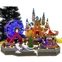 Ver mais imagens de Parque de Diversao Natal Natalino Gigante Papai Noel Arvore Cenario Musical Enfeite Led Movimento Fi