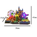 Ver imagem 4 de Parque de Diversao Natal Natalino Gigante Papai Noel Arvore Cenario Musical Enfeite Led Movimento Fi