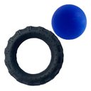 Ver imagem 2 de Kit de Brinquedos com Pneu e Bola Azul