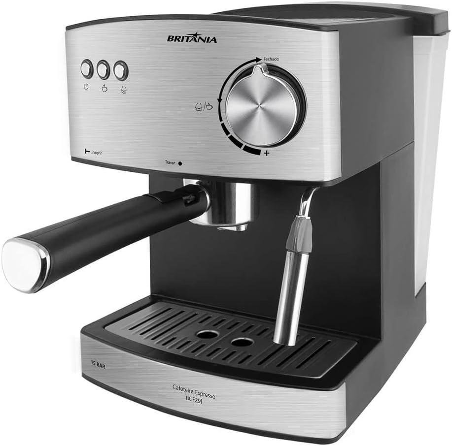 Cafeteira Expresso Britânia Inox 4 em 1 Nespresso Bcf29i