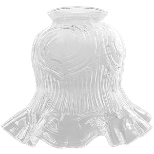Tulipa Caracol com Colar Transparente P/ Pendente Lustre