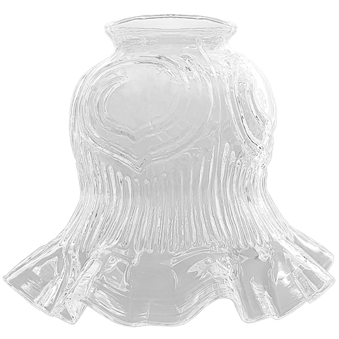 Tulipa Caracol com Colar Transparente P/ Pendente Lustre