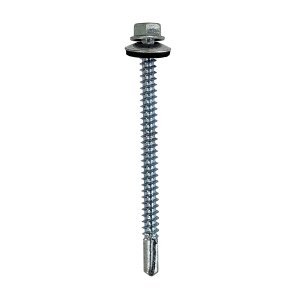 Parafuso Telha/metal Cabo Flangeada Perfurante Arruela Fixa Stein 12x3 (5.5x75)