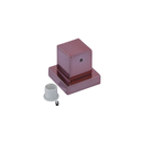 Ver imagem 5 de Kit 03 Acabamentos Registro Volante Quadrado Metal Rose