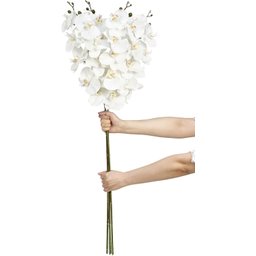 Galho de Orquideas Artificiais para Mesa Sala e Arranjos - 4