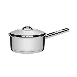 Panela Tramontina Solar em Aço Inox Fundo Triplo com Tampa e Cabo 24 Cm 4,7 L