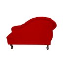 Ver imagem 4 de Mini Sofá Divã Decorativo Baby para Salas e Recepção:vermelho